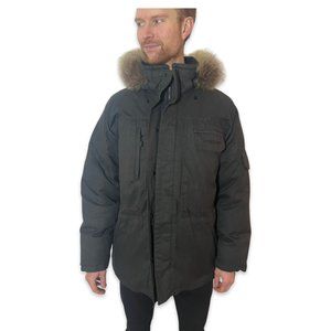 Men's Quartz Co Down Parka with Fur Large